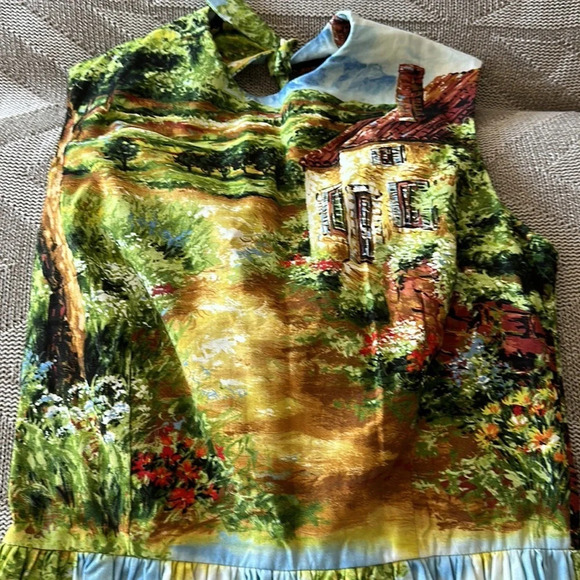 Vintage Bernie Dexter Printed Dress - Picture 2 of 10